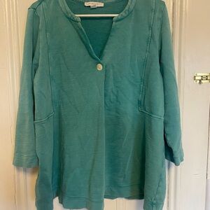 J Jill organic cotton lightweight sweater